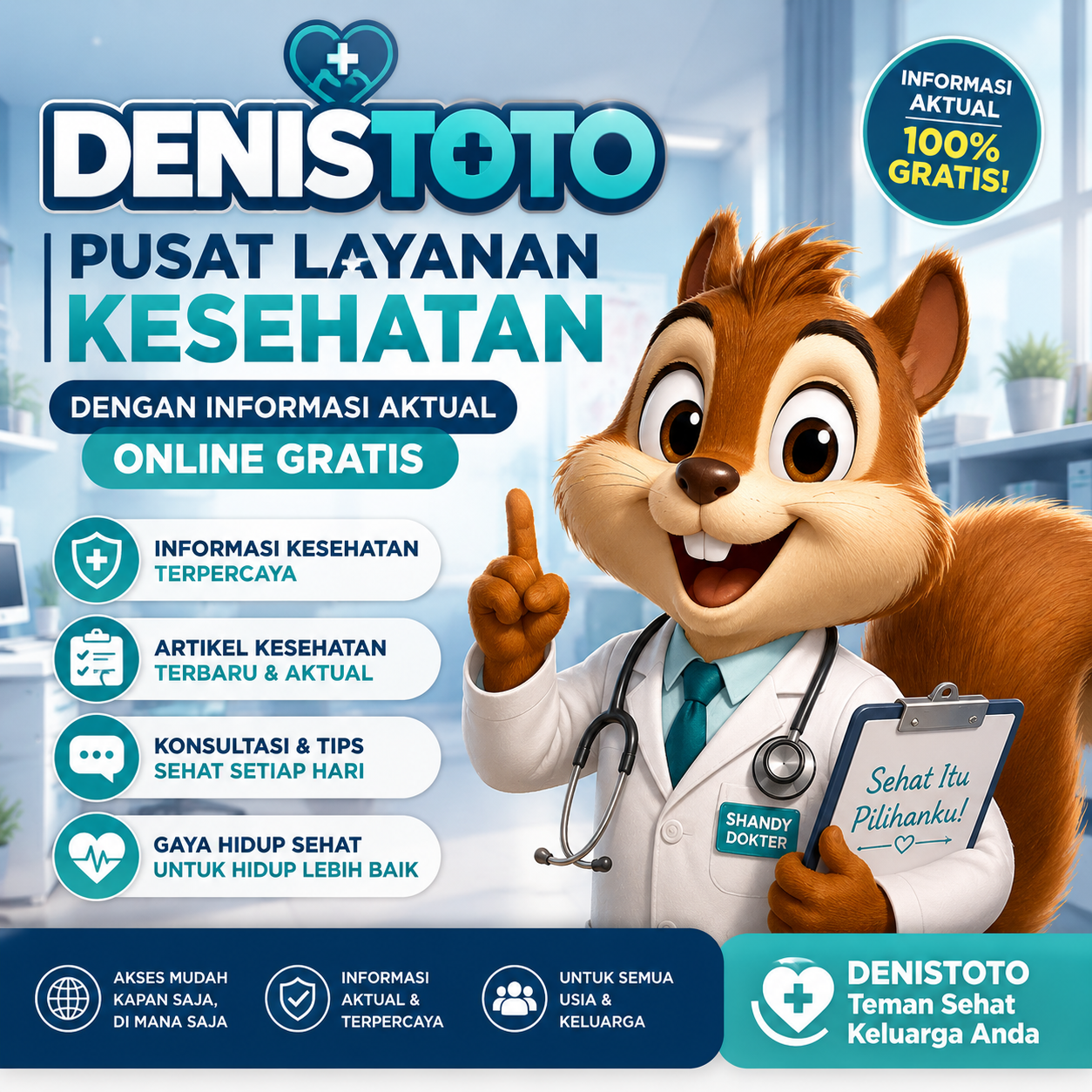 DENISTOTO - Pusat Layanan Kesehatan Online